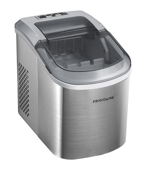 Frigidaire Efic Ss Sc Self Cleaning Stainless Steel Ice Maker Makes