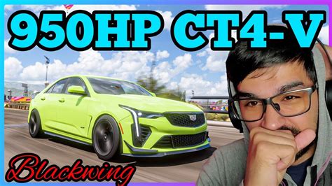 New 950hp Cadillac Ct4 V Blackwing Customization And Gameplay How To Unlock Ct4 V Blackwing