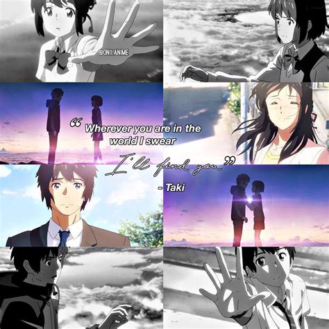 Pp Wa Kimi No Nawa Profile Anime Couple Terpisah Pinterest Photo