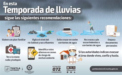 Lista la campaña de difusión preventiva de Protección Civil en Tuxtla