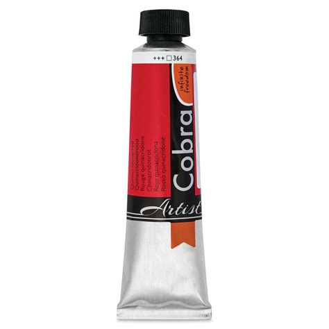 Cobra Artist Water Mixable Oil Paint Quinacridone Red Ml Tube