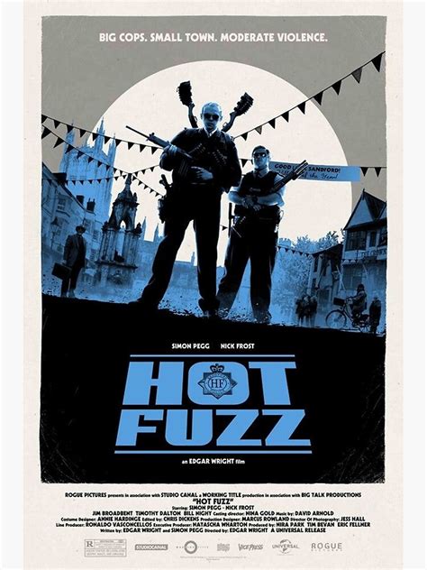 "Hot Fuzz (2007)" Poster for Sale by stanlejohnson | Redbubble