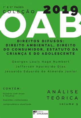 Coleção OAB 2019 Direitos Difusos Direito Ambiental Direito do