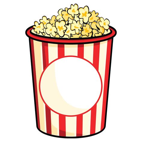 Popcorn Bucket Clipart at Janie Davis blog