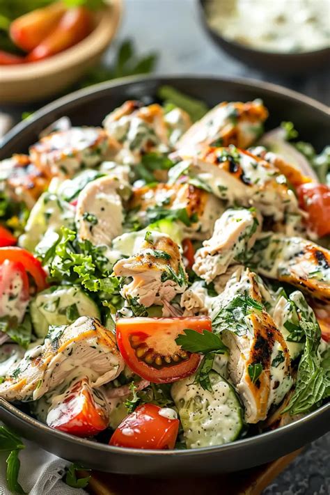 Tzatziki Chicken Salad A Greek Inspired Culinary Delight Chefdip