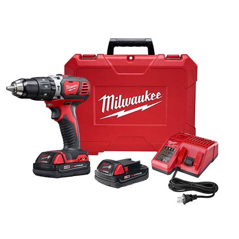 Taladro Percutor Inal Mbrico Milwaukee M De De Pulgada Incluye