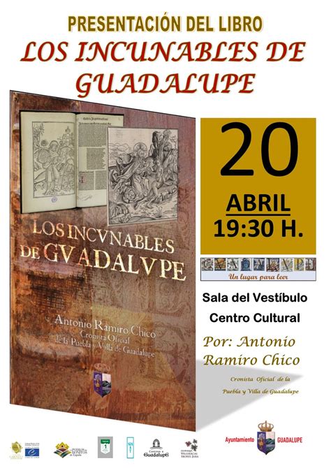 Evento Presentación del libro Los Incunables de Guadalupe Cadena Silva