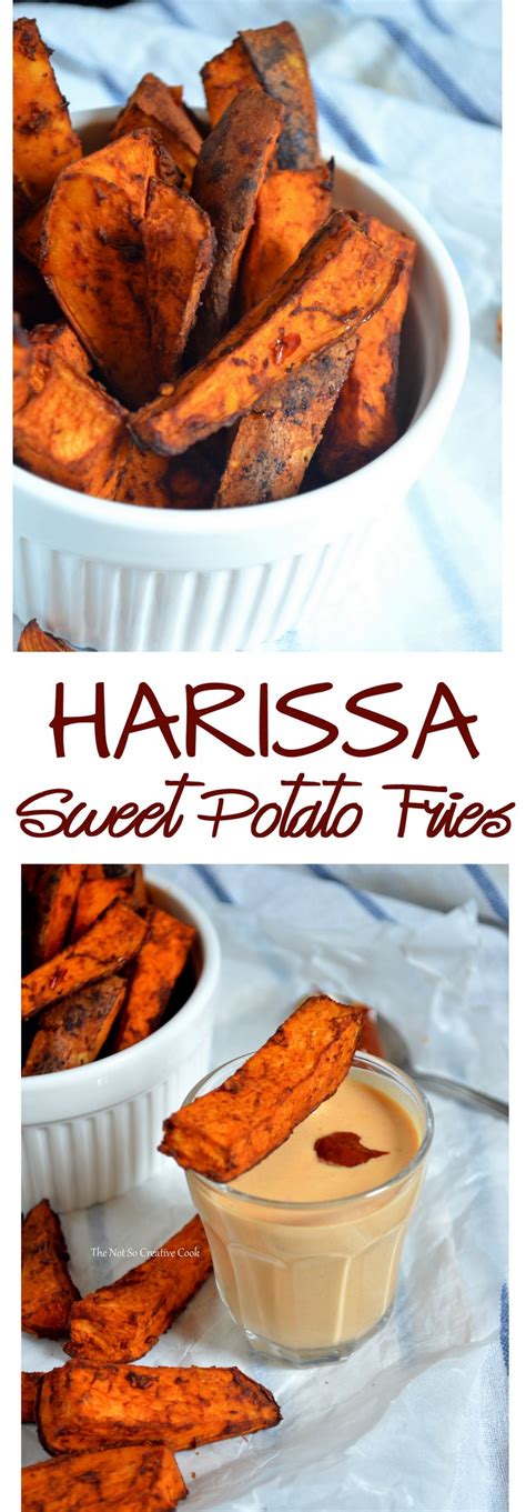 Whole30 Harissa Sweet Potato Fries Thenotsocreativecook