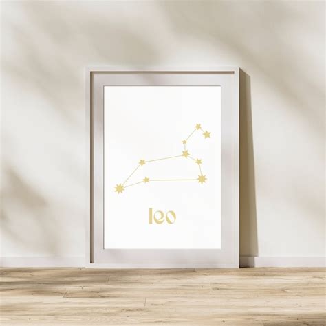 All Zodiac Sign Constellation Digital Wall Art Printable 12pc Boho Minimalist Art Wall Decor