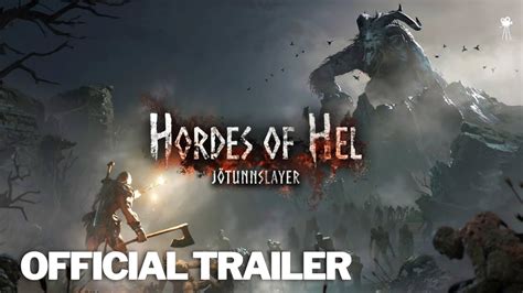 JOTUNNSLAYER Hordes Of Hel Official Announcement Trailer 2024 HD