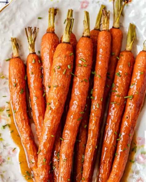 Honey Glazed Carrots Recipe Ginger Carrots The Cookie Rookie®