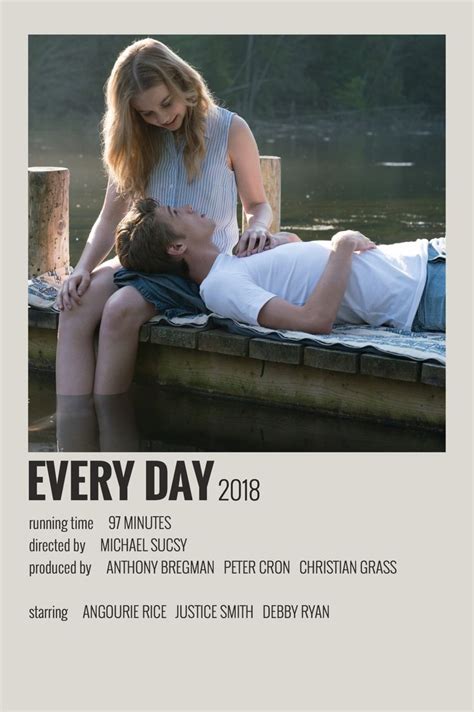 Alternative Minimalist Movie/Show Polaroid Poster - Everyday | Romcom ...