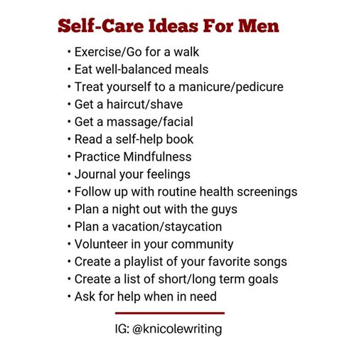 Self Care Ideas For Men A Guide To Better Yourself