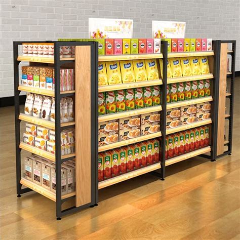 Grocery shelves design