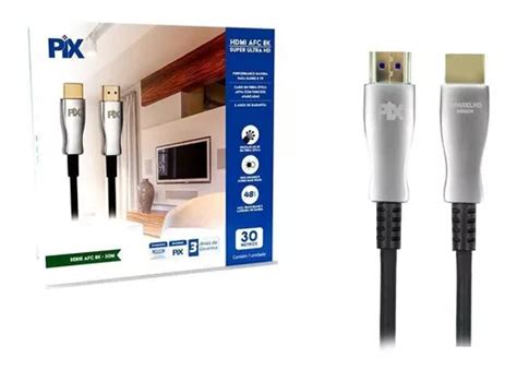 Cable HDMI de 30 metros de fibra óptica activa 2 1 8k Hdr Pix Origina