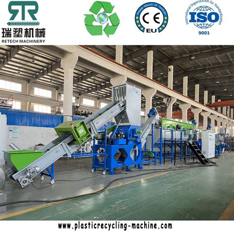 Plastic Pp Pe Ldpe Lldpe Hdpe Film Bottle Washing Machine Line Plant