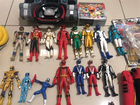 Bandai Super Sentai Set Toys, Hobbies & Toys, Toys & Games on Carousell