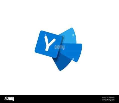 Yammer, rotated logo, white background B Stock Photo - Alamy