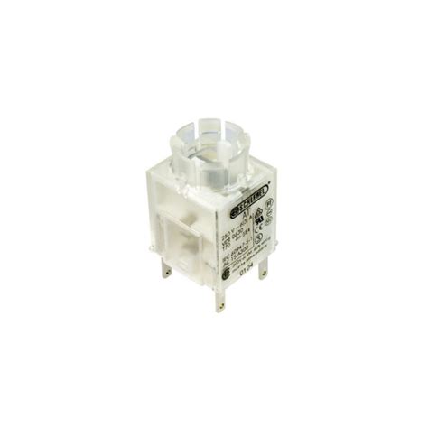 Contact Block 6 Mm Momentary 1 X Nc 1 X No Faston Terminal 2