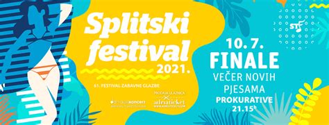 Ulaznice Za Splitski Festival Pu Tene U Prodaju Festival Zabavne