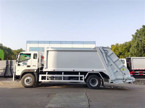 Customized FOTON AUMAN 4 2 15CBM Compressed Garbage Truck For