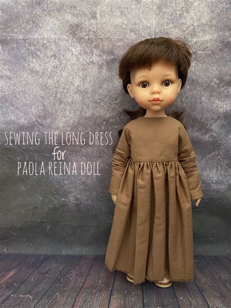 Super Easy Sewing Pattern Dress For Paola Reina Doll€52 Easy Sewing