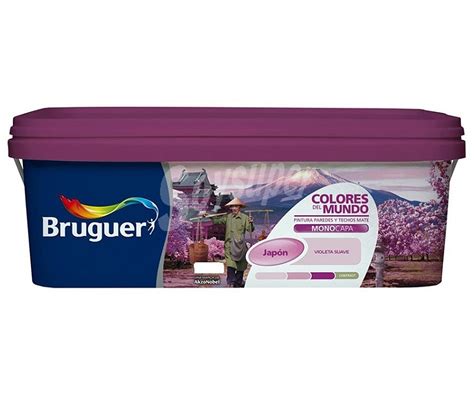 Bruguer Pintura Pl Stica Monocapa De Interior De Color Violeta Suave