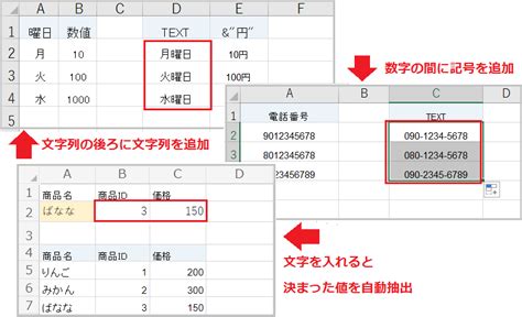 Excelで決まった文字を自動で入れる関数