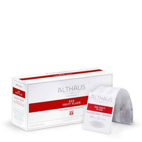 Althaus Grand Pack Red Fruit Flash Infuzie Fructe De Padure T Bag 20