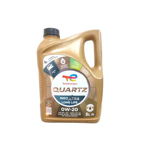 Aceite W Total Quartz Ineo Xtra Long Life Litros Comercial