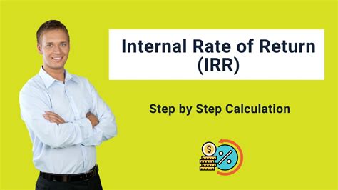 Internal Rate Of Return Irr Formula Calculation With Example Youtube