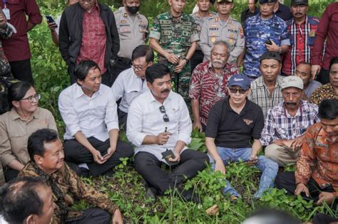 Menteri Hadi Tawarkan Solusi Sengketa Tanah Di Curahnongko Jember