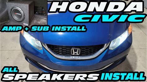 How To Replace The Speakers In A Honda Civic Wiring Twe