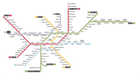 Milan Metro Metro Maps Lines Routes Schedules