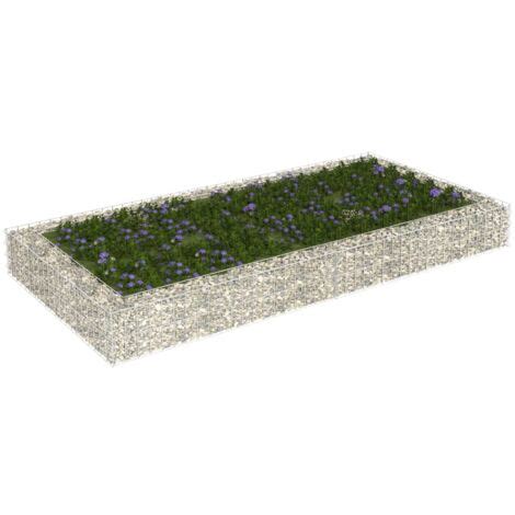 Furniture Limited Lit Sur Lev Gabion Acier Galvanis