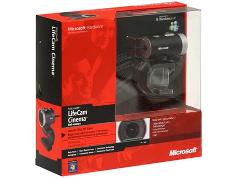 Веб-камеры Microsoft LifeCam Cinema и LifeCam HD-5000 - Статьи