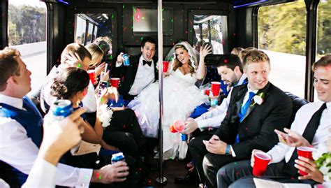 5 Reasons To Rent A Party Bus For Your Wedding - 2024 Guide - WeddingStats