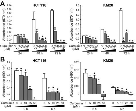 Curcumin Inhibits Proliferation Of Colorectal Carcinoma By Modulating