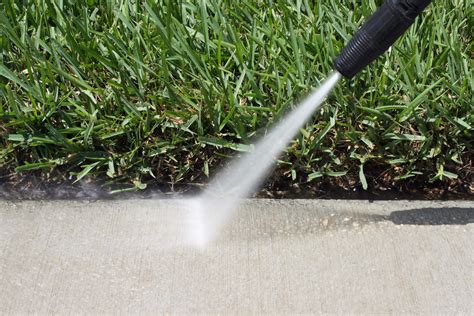 how to clean concrete sidewalk without pressure washer - Natural Brazil