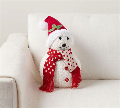 Arlene The Snowman Pillow Pottery Barn