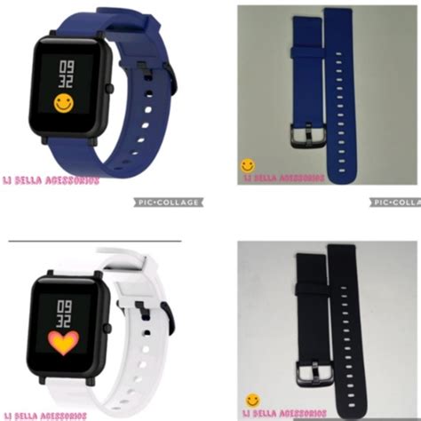 Pulseiras De Silicone 20mm Compativel Amazfit Bip Lite Bip S Gts