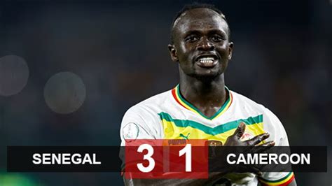 K T Qu Senegal Vs Cameroon Khu T Ph C Onana Mane Gi P Senegal S M