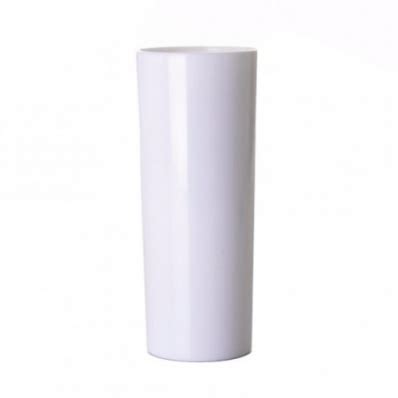 Copo Long Drink Leitoso 350Ml Branco C 10 Unidades