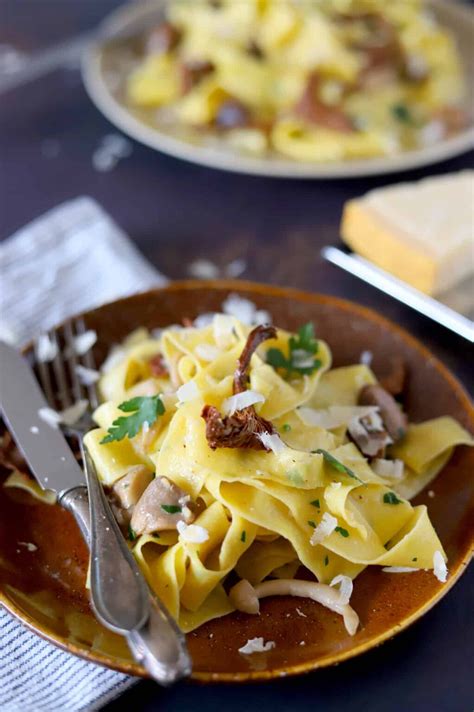 Pappardelle Met Paddenstoelen En Peterselie Francesca Kookt