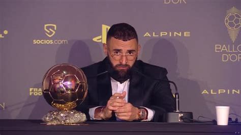 Ballon D Or Karim Benzema Explique Le Ballon D Or Du Peuple