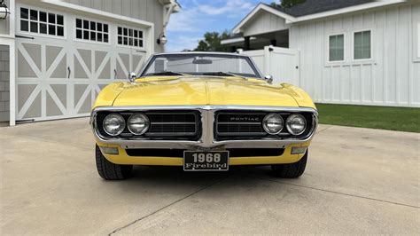 Pick Of The Day 1968 Pontiac Firebird Convertible Journal