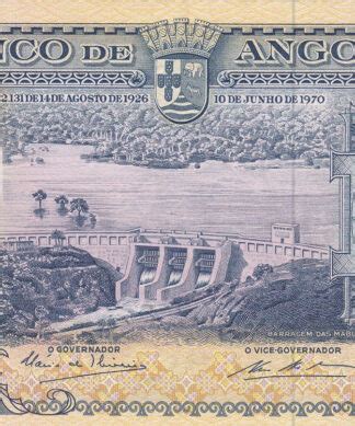 Angola 1000 Escudos 1970 WorldNumis