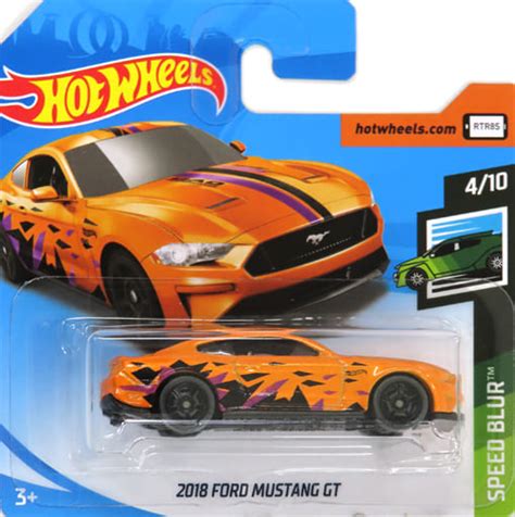 駿河屋 FORD MUSTANG GT オレンジブラックパープル Hot Wheels SPEED BLUR FYD ホットウィールhotwheels