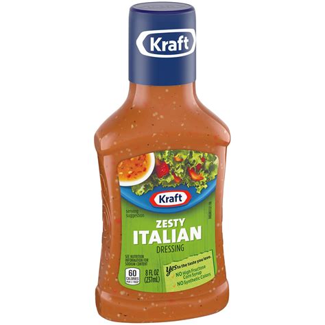 Kraft Zesty Italian Dressing 8 Fl Oz Shipt