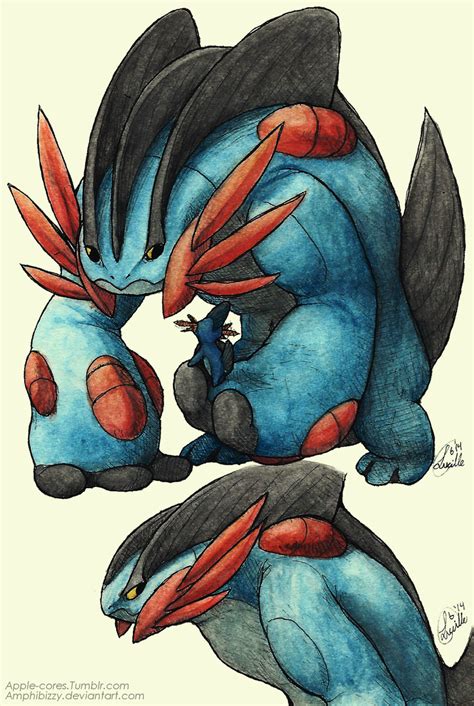 Mega Swampert by Amphibizzy on DeviantArt